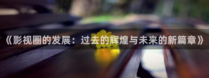 窝窝看电影：《影视圈的发展：过去的辉煌与未来的新篇章》